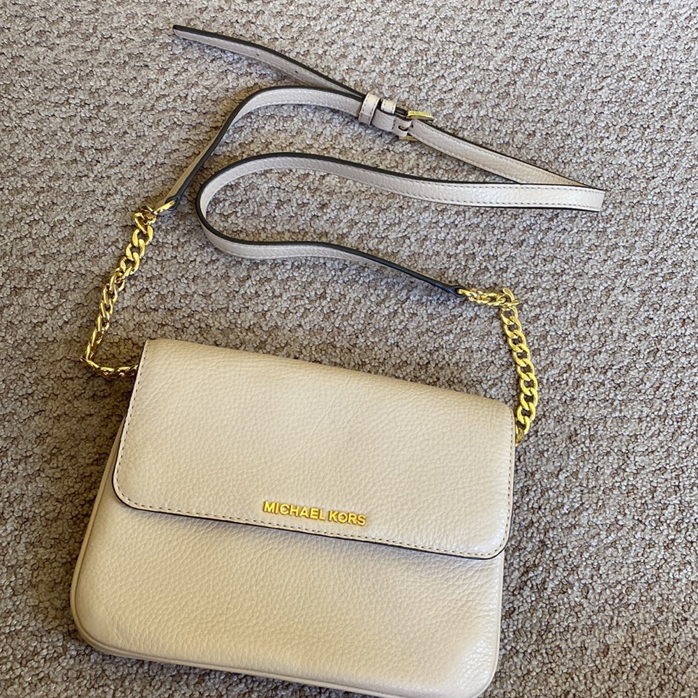 Light Pink Michael Kors Crossbody/Clutch